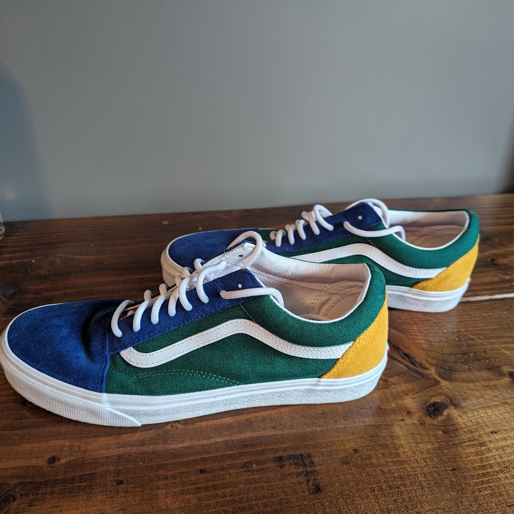 Vans Multi Color Suede Shoes Size- 11 Mens - Picture 4 of 5